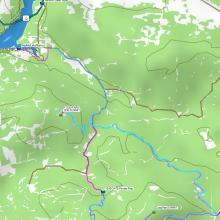 Crazy Man Mtn and 1570 drive routes