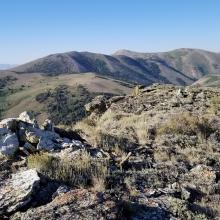 Wrangle Mountain Summit - view to the south