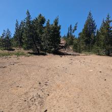 Summit turnaround area