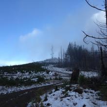 Nearing the summit