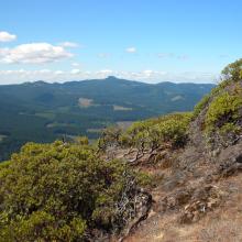 View from summit.